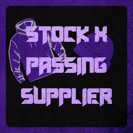 STOCK X PASSING SUPPLIER